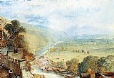 Joseph Mallord William Turner Ingleborough From The Terrace Of Hornby Castle painting